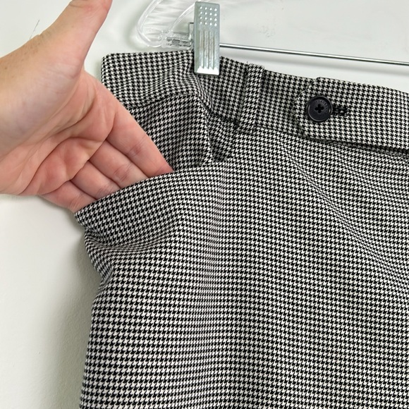 Lauren Ralph Lauren| Black and White Houndstooth Pants sz 14p - Picture 4 of 8